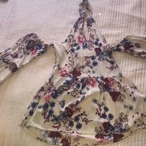 Summer floral top